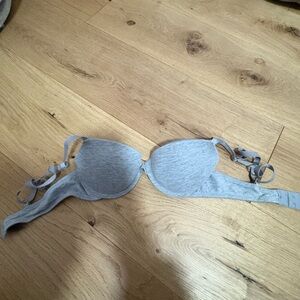 La Vie En Rose Light Gray Bra